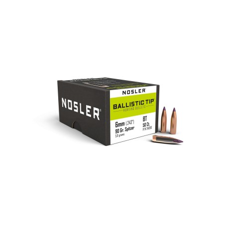 Nosler Ballistic Tip 6mm (.243) 90gr
