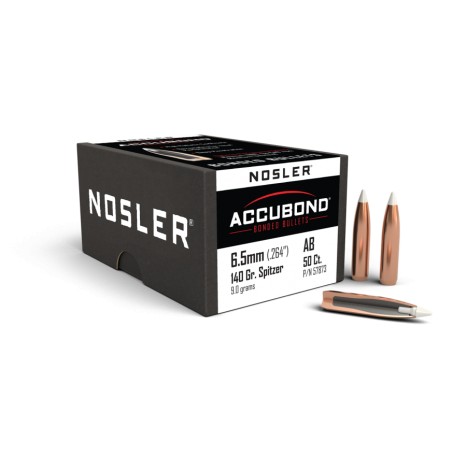 Nosler AccuBond 6,5mm (.264) - 140gr