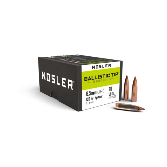 Nosler Ballistic Tip 6,5mm (.264) - 120gr