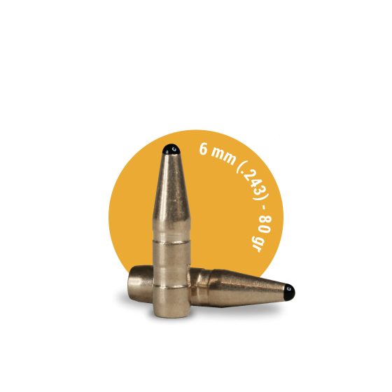 Fox Bullets Classic Hunter 6mm (.243) 80gr %shop-name%