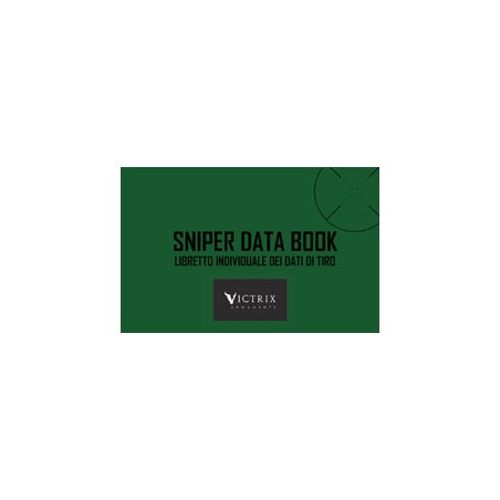 Sniper Data Book - Libretto Individuale di Tiro