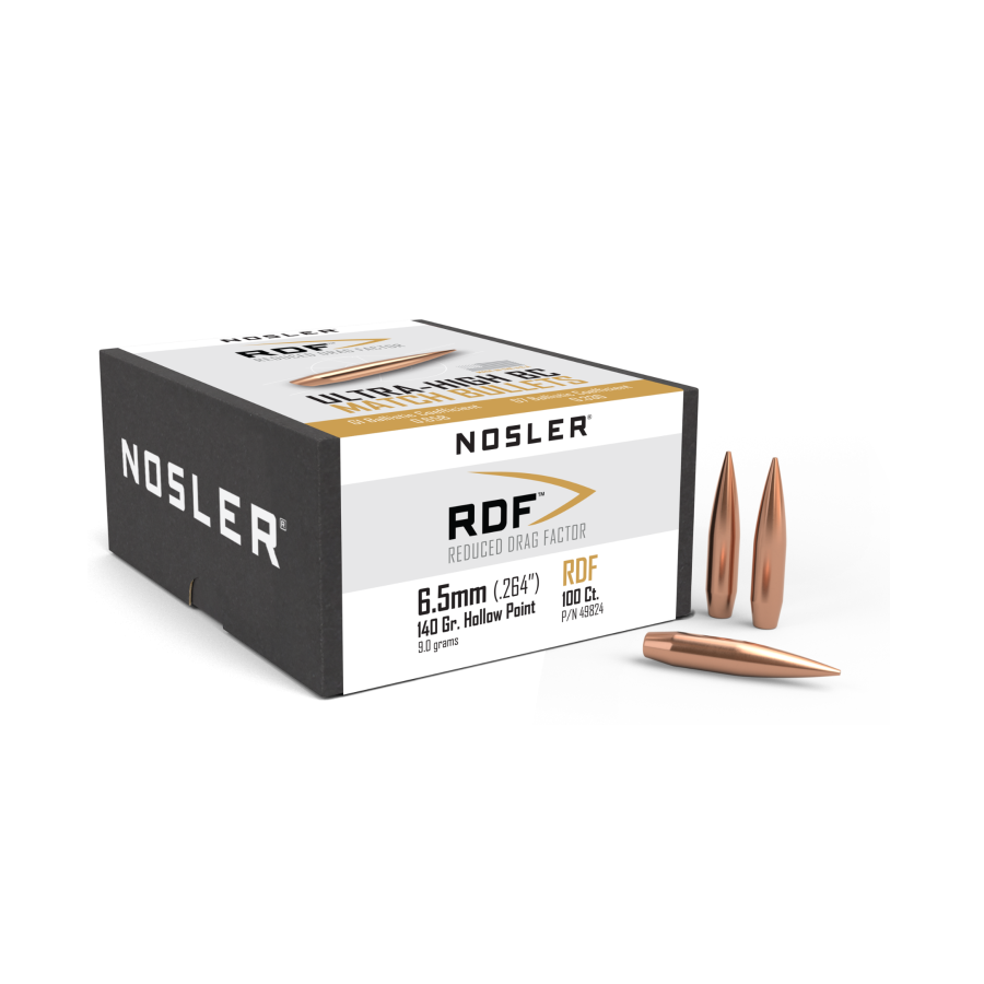 Nosler RDF 6,5mm (.264) - 140gr